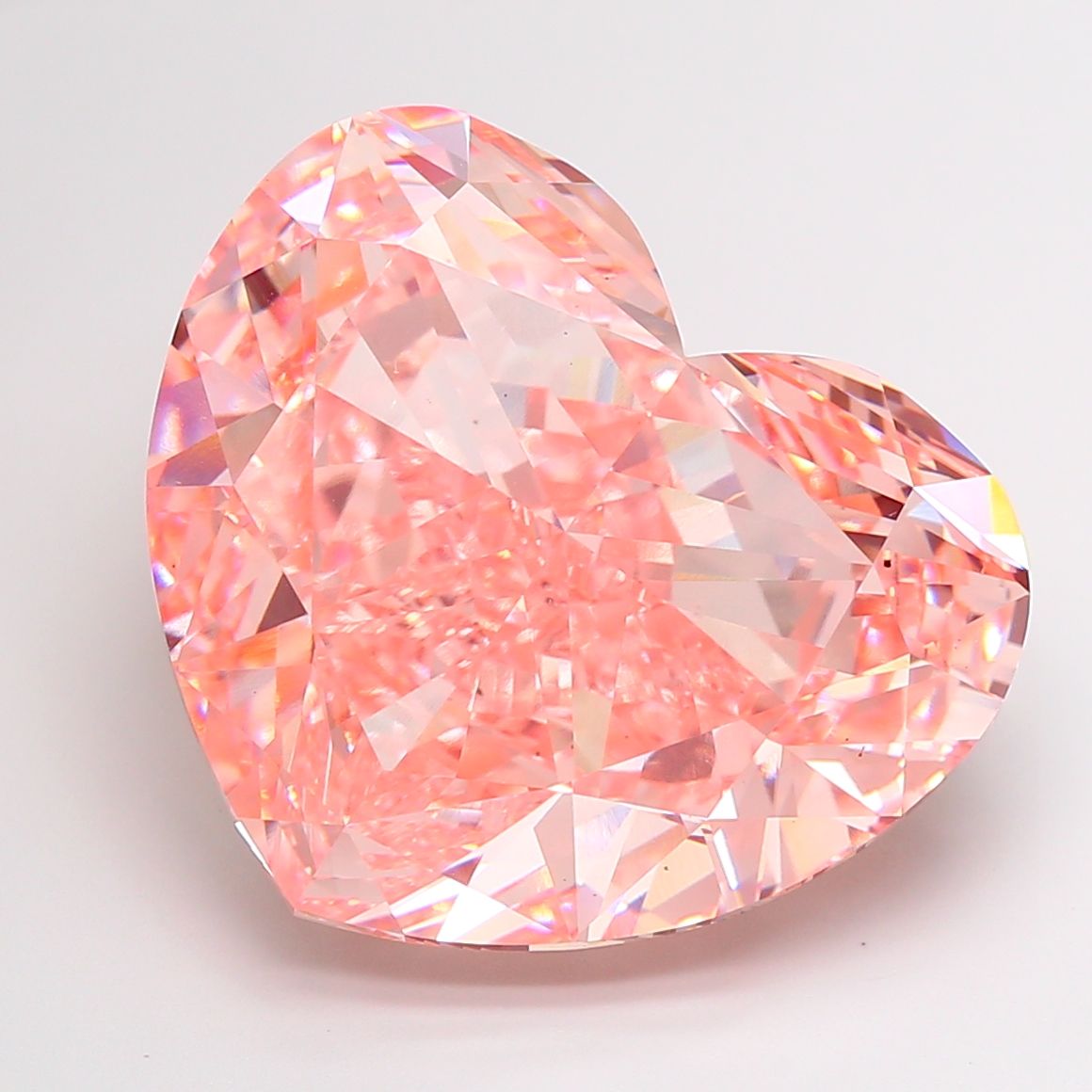 45.09 ct. heart Lab Grown Diamond front image