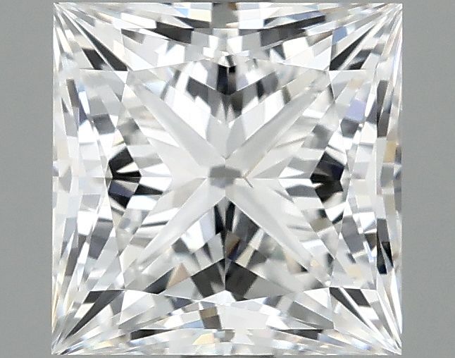 2.09 ct. princess Lab Grown Diamond front image