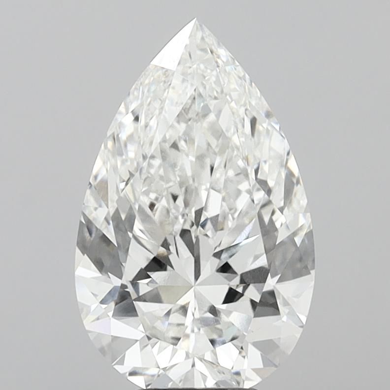 6.03 ct. pear Lab Grown Diamond front image