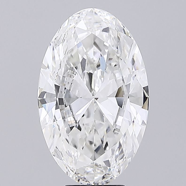 7.55 ct. oval Lab Grown Diamond front image