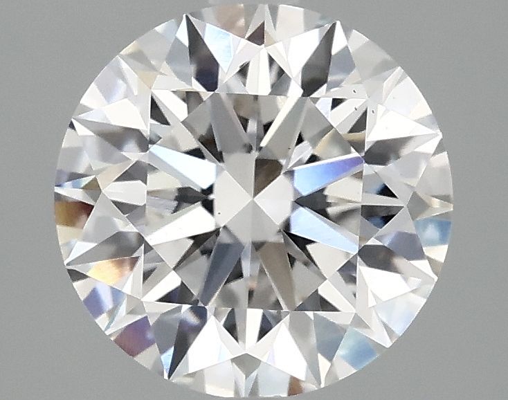 2.45 ct. round Lab Grown Diamond front image