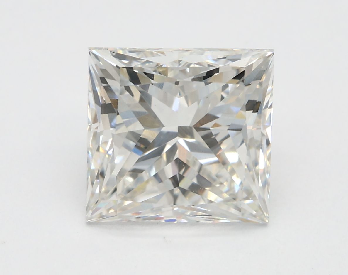 3.28 ct. princess Lab Grown Diamond front image