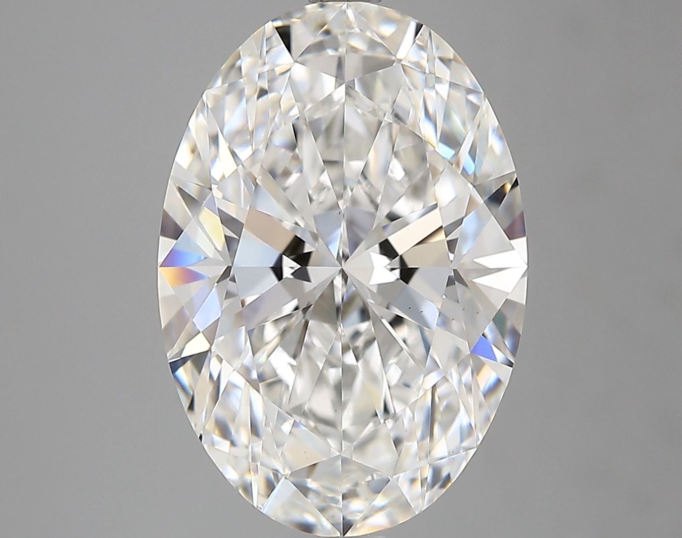 5.10 ct. oval Lab Grown Diamond front image