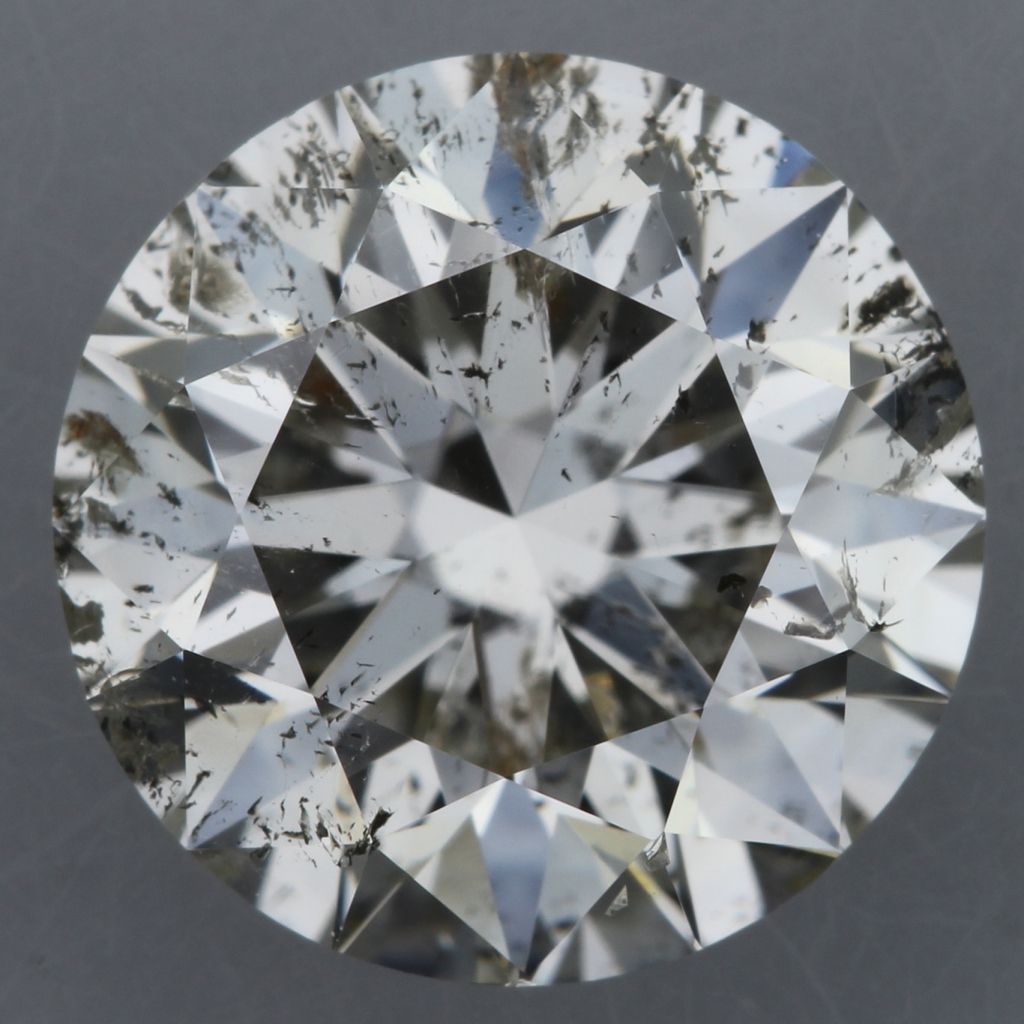 1.5 Carat Round Diamond J I1