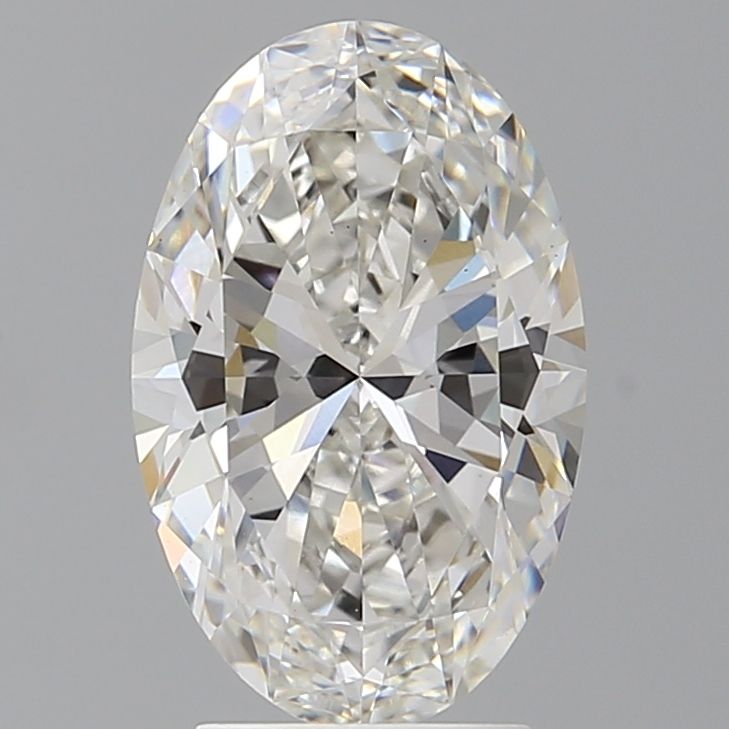 3.08 ct. oval Lab Grown Diamond front image