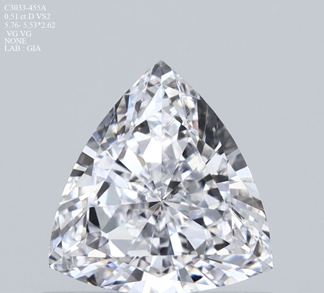 0.51 ct Triangular Diamond