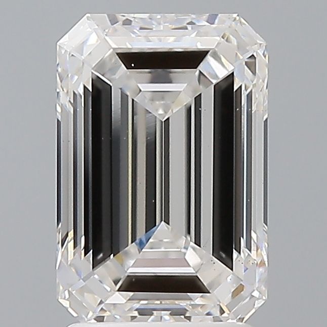 2.56 ct. emerald Lab Grown Diamond front image