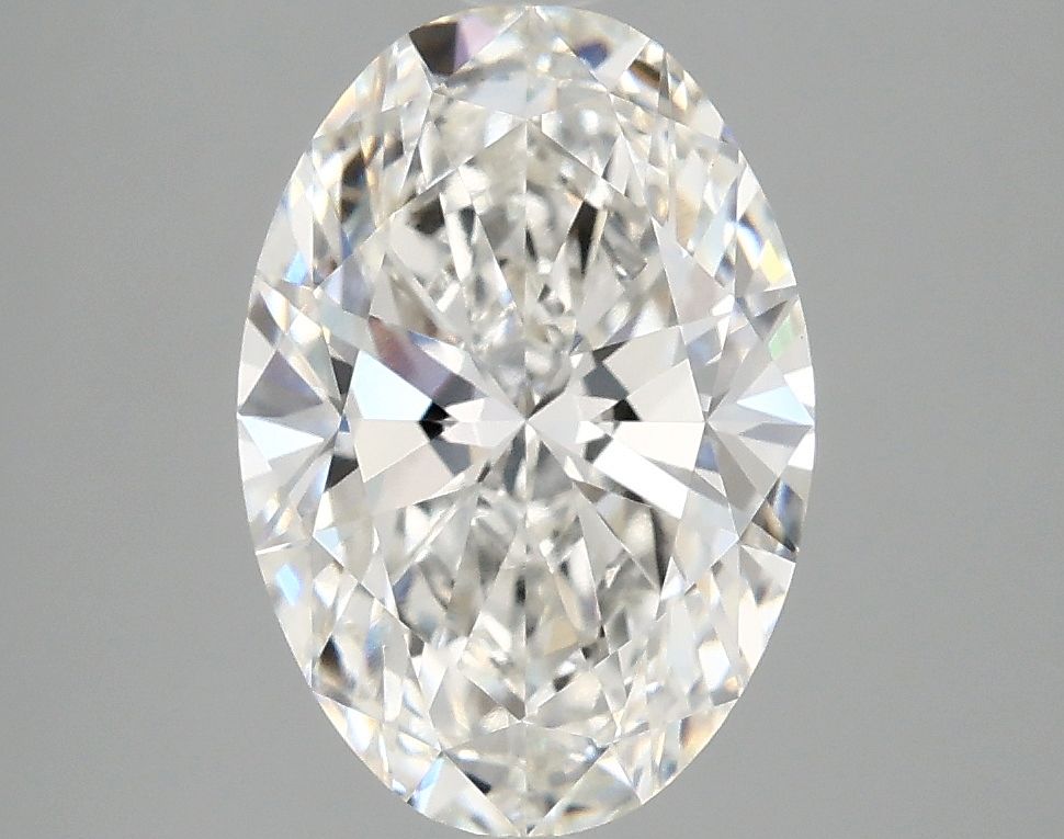 2.68 ct. oval Lab Grown Diamond front image