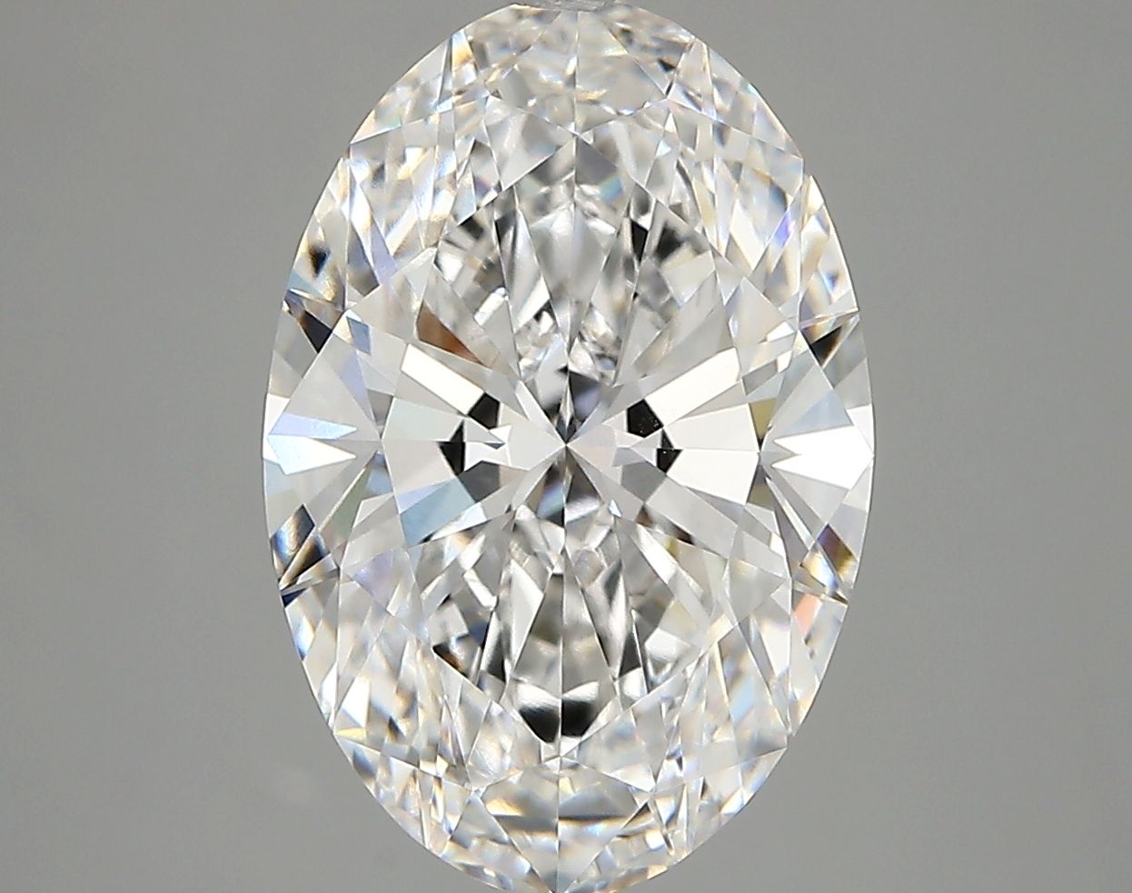5.00 ct. oval Lab Grown Diamond front image