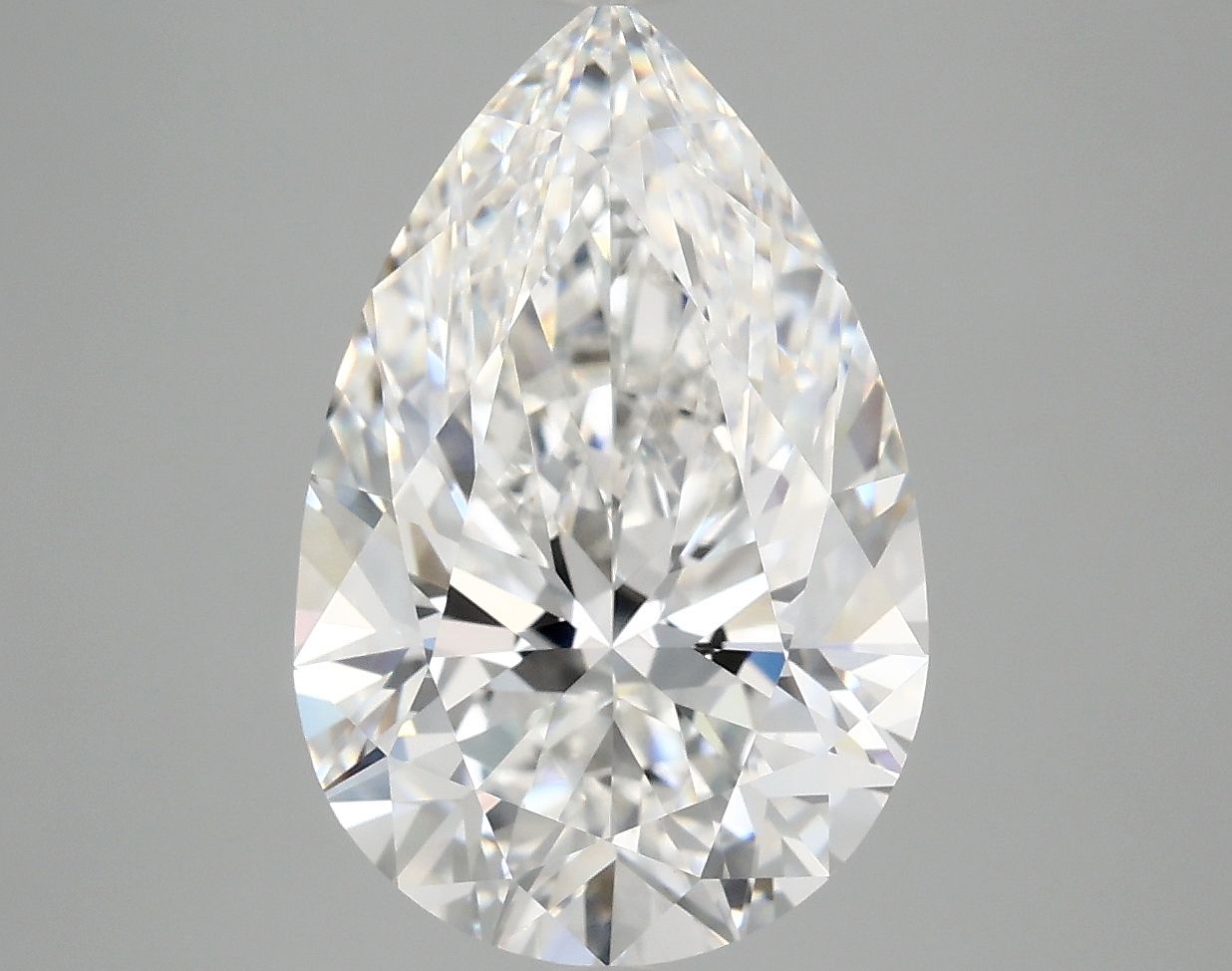 4.98 ct. pear Lab Grown Diamond front image