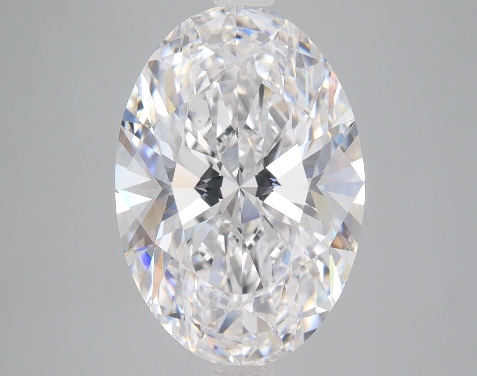 7.56 ct. oval Lab Grown Diamond front image