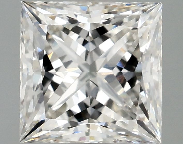 2.10 ct. princess Lab Grown Diamond front image