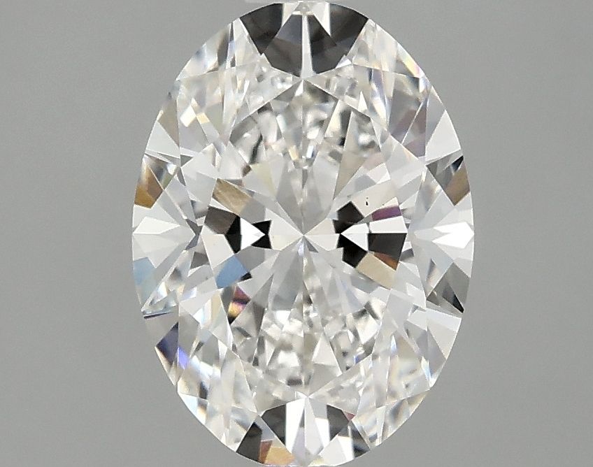 2.08 ct. oval Lab Grown Diamond front image
