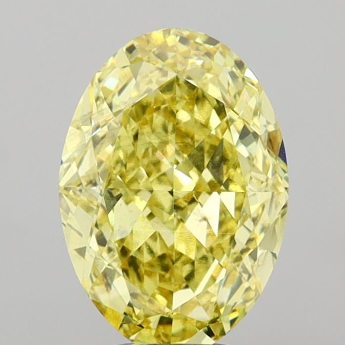 6.05 ct. oval Lab Grown Diamond front image