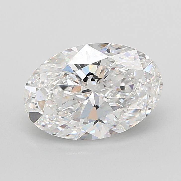 7.01 ct. oval Lab Grown Diamond front image