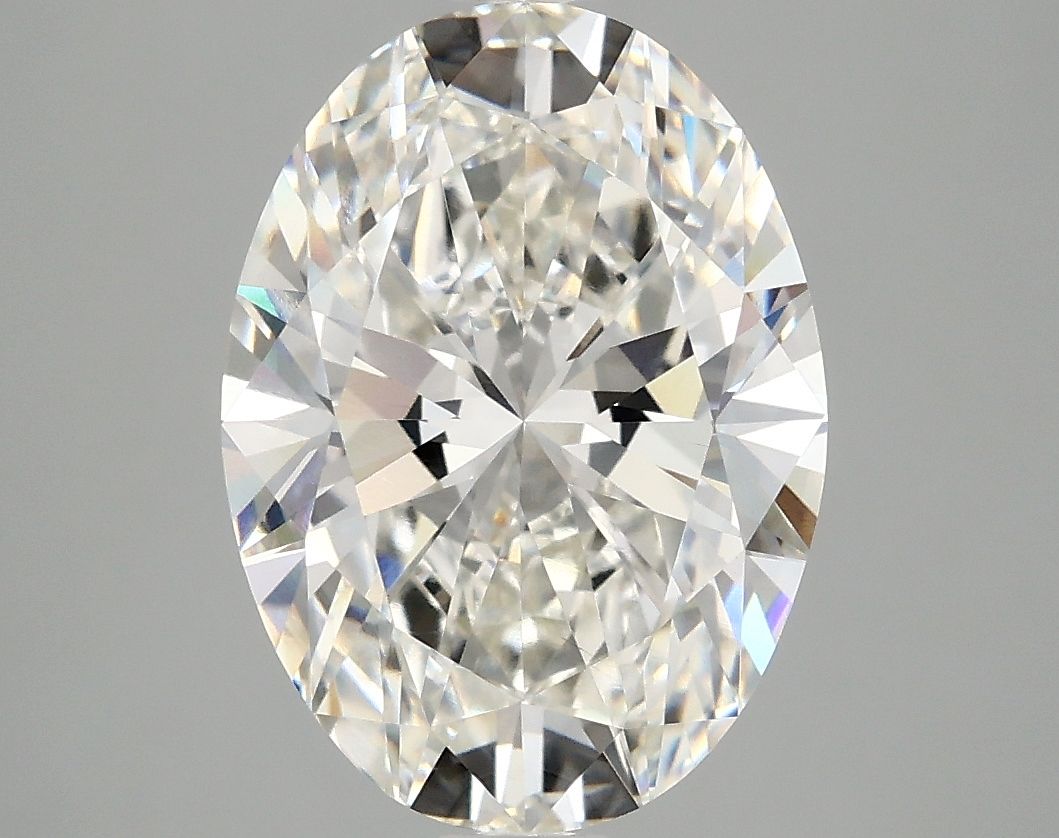 3.88 ct. oval Lab Grown Diamond front image