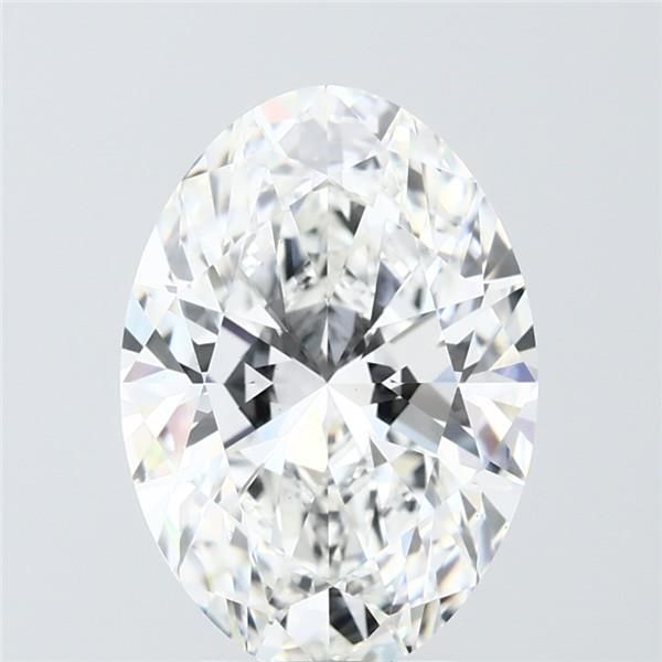 4.07 ct. oval Lab Grown Diamond front image