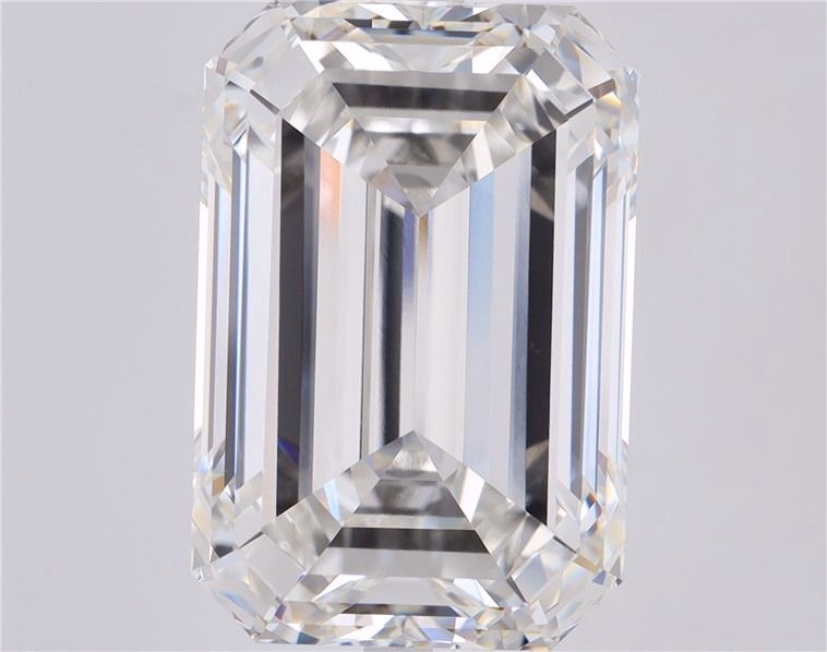 18.21 ct. emerald Lab Grown Diamond front image