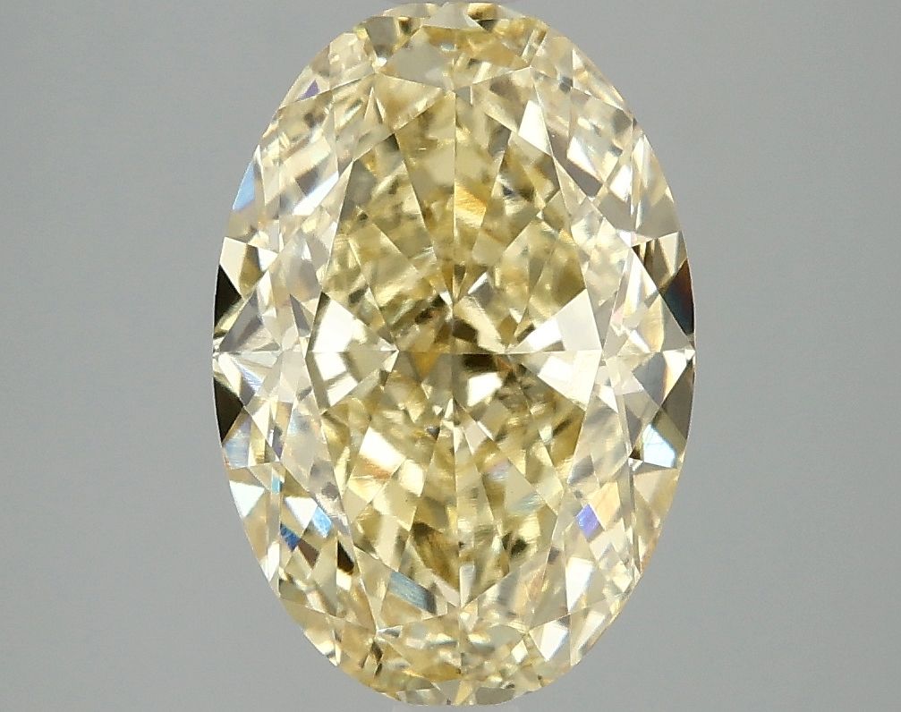 4.09 ct. oval Lab Grown Diamond front image