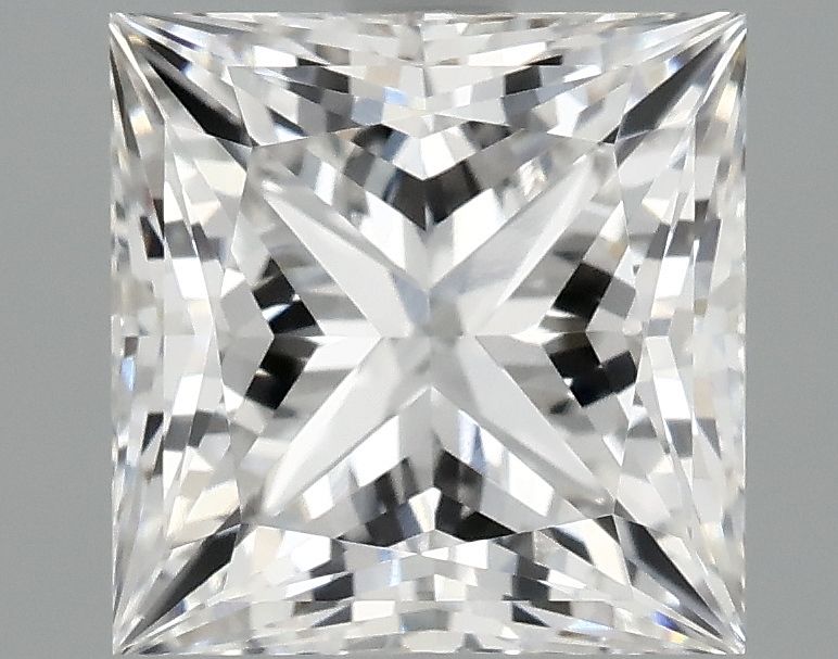 2.10 ct. princess Lab Grown Diamond front image