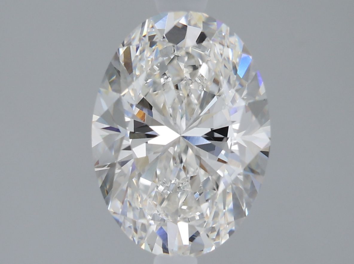 2.02 ct. oval Lab Grown Diamond front image