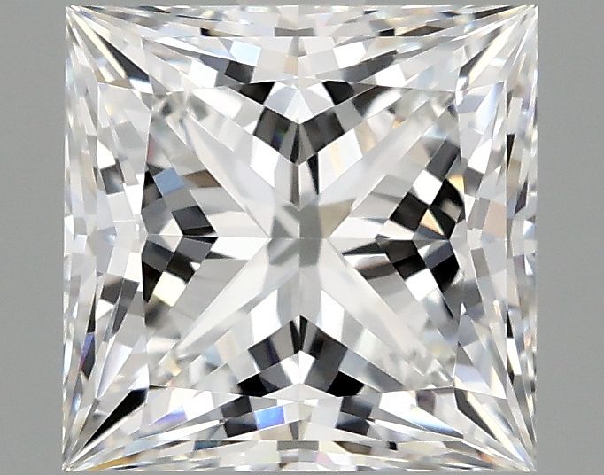 2.09 ct. princess Lab Grown Diamond front image