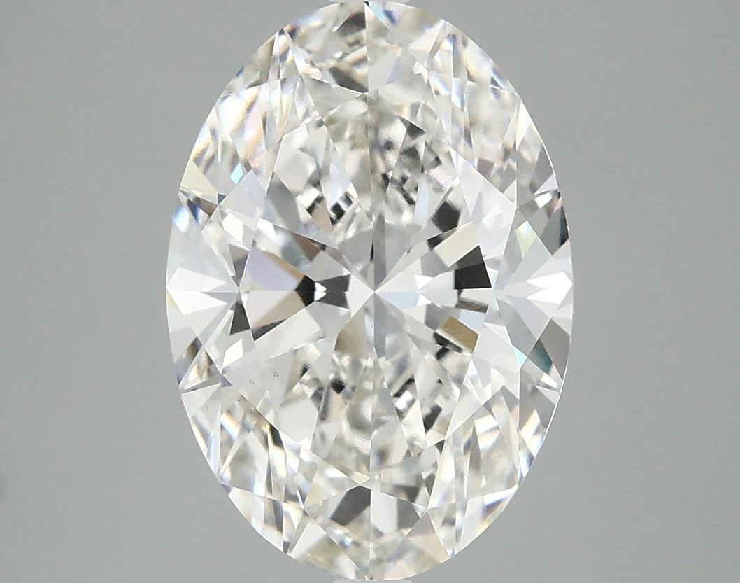 3.91 ct. oval Lab Grown Diamond front image