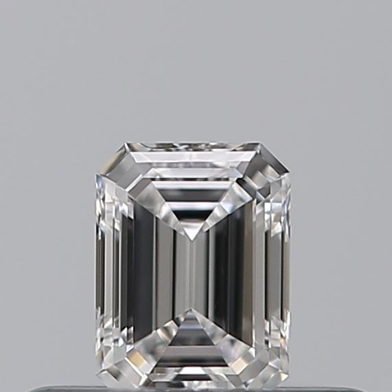 Diamant Émeraude 0.23 ct - Couleur D - Pureté SI1