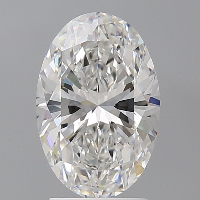 2.55 ct. oval Lab Grown Diamond front image