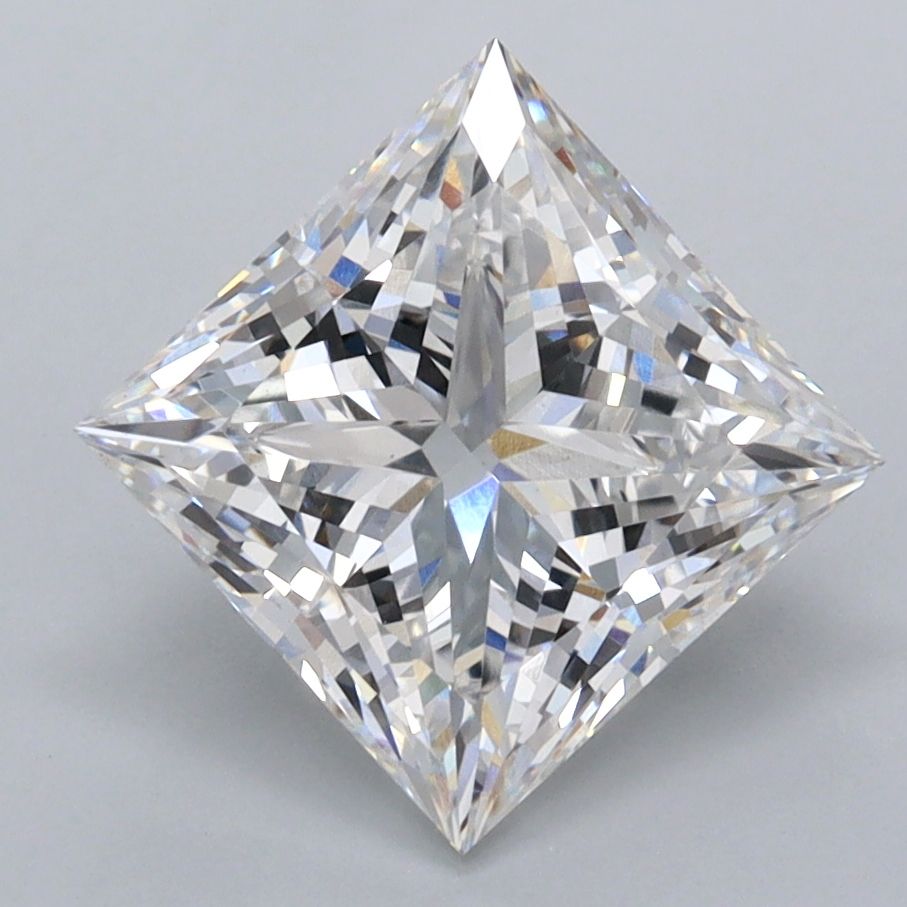 2.92 ct. princess Lab Grown Diamond front image