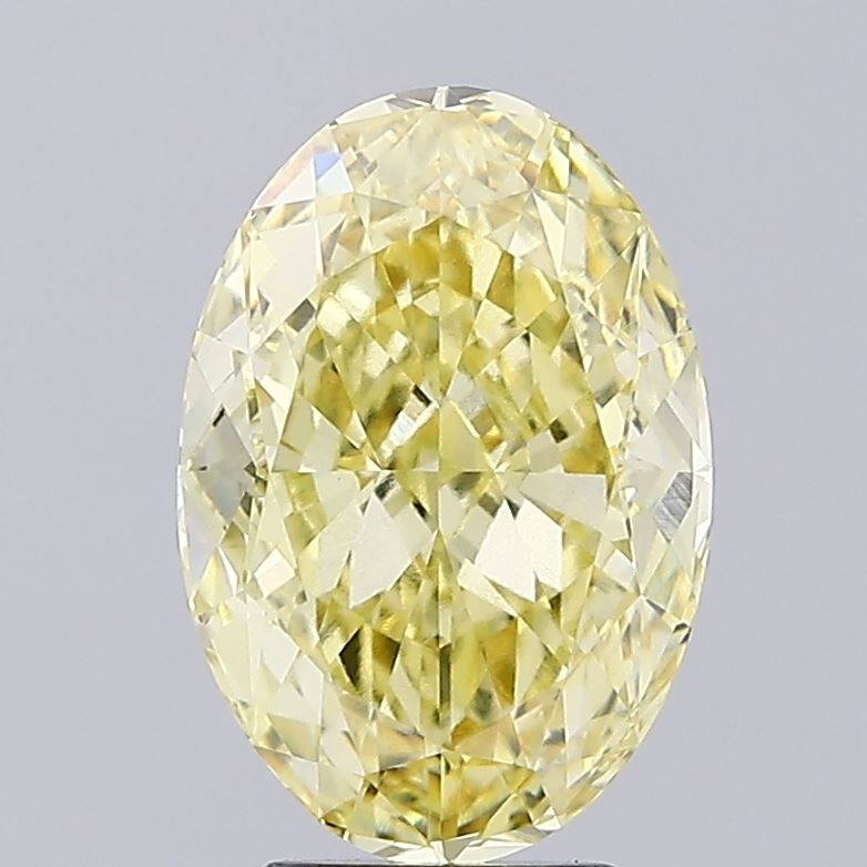 4.06 ct. oval Lab Grown Diamond front image