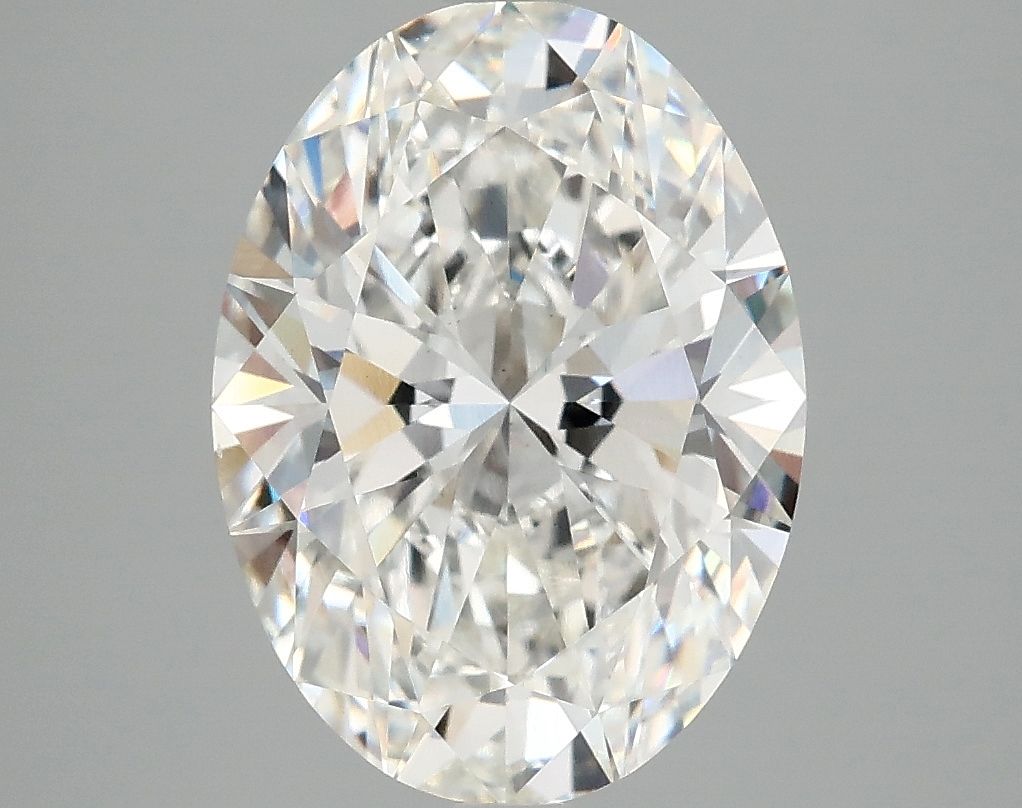 3.84 ct. oval Lab Grown Diamond front image