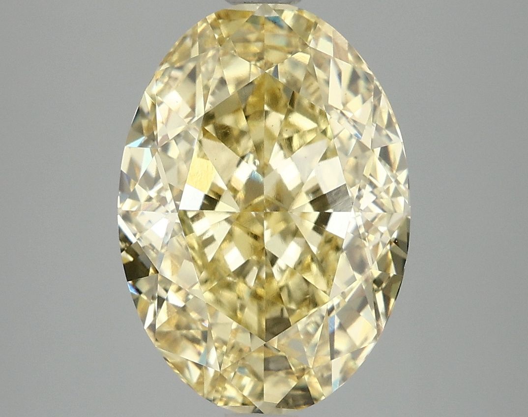 5.06 ct. oval Lab Grown Diamond front image