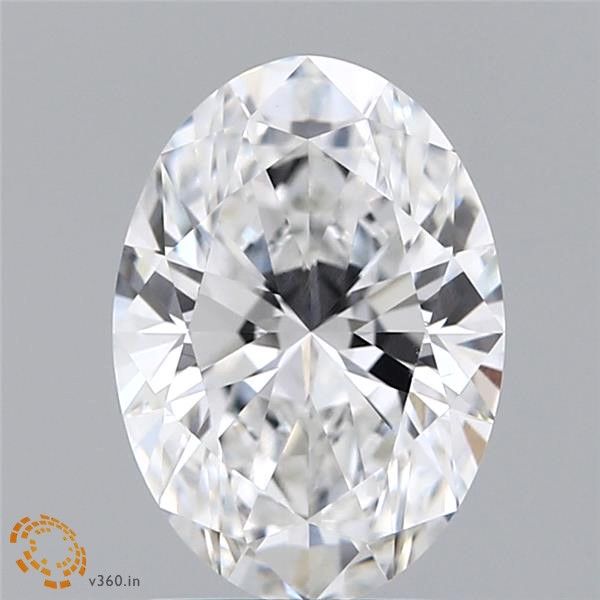 2.56 ct. oval Lab Grown Diamond front image