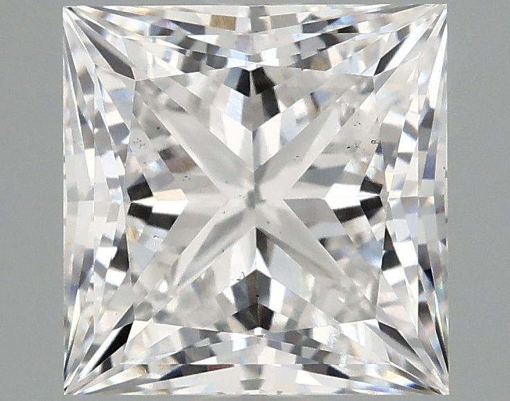 2.10 ct. princess Lab Grown Diamond front image