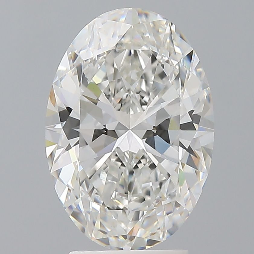 3.55 ct. oval Lab Grown Diamond front image