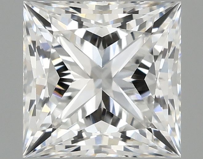 1.1 ct lab-grown Princess Diamond