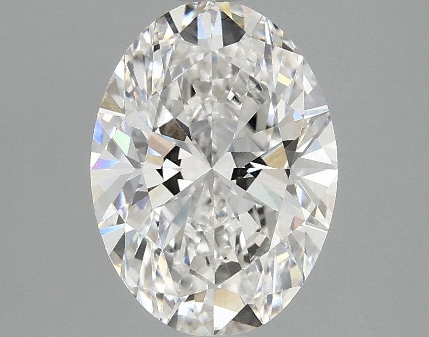 2.07 ct. oval Lab Grown Diamond front image