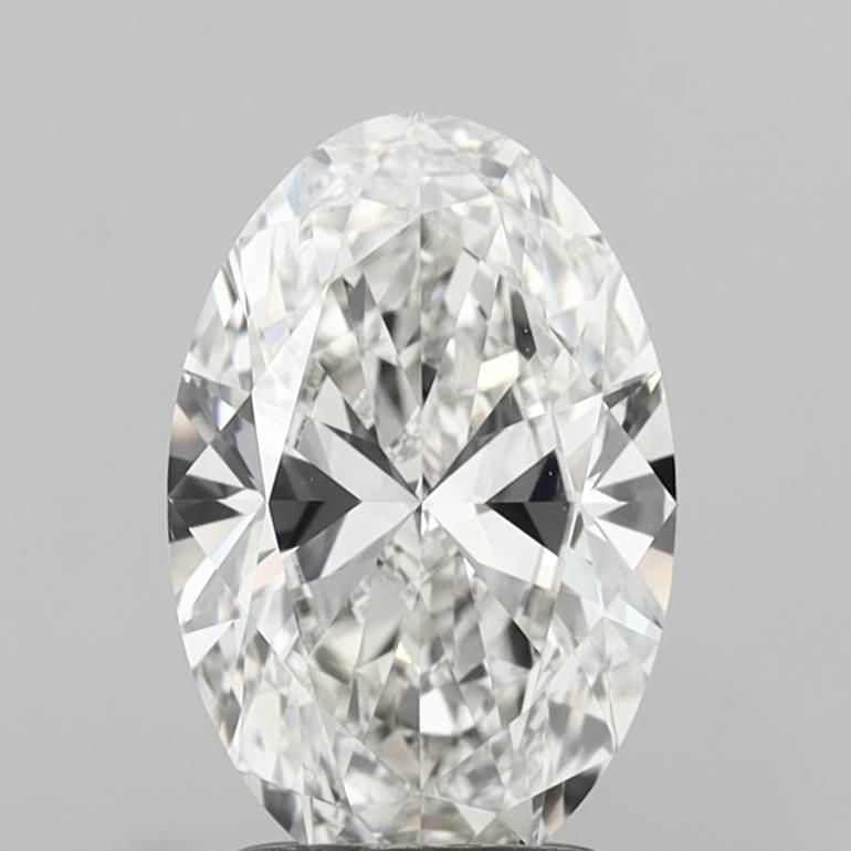 2.00 ct. oval Lab Grown Diamond front image