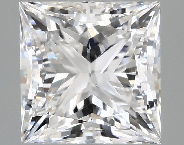 2.09 ct. princess Lab Grown Diamond front image