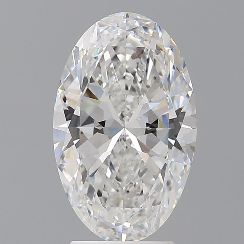 3.50 ct. oval Lab Grown Diamond front image