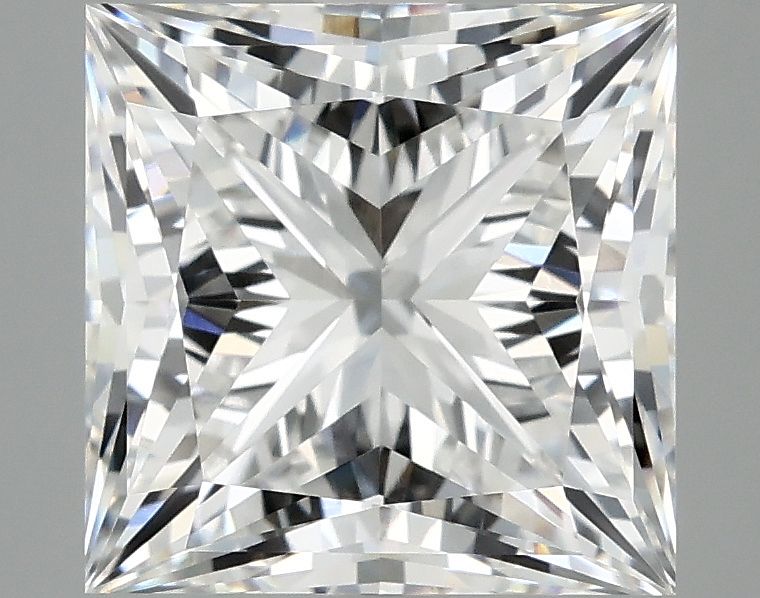 4.04 ct. princess Lab Grown Diamond front image
