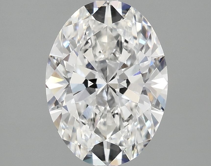 2.10 ct. oval Lab Grown Diamond front image
