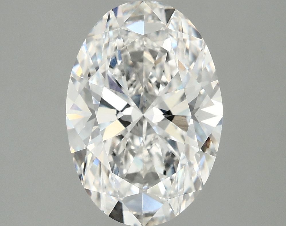 3.02 ct. oval Lab Grown Diamond front image