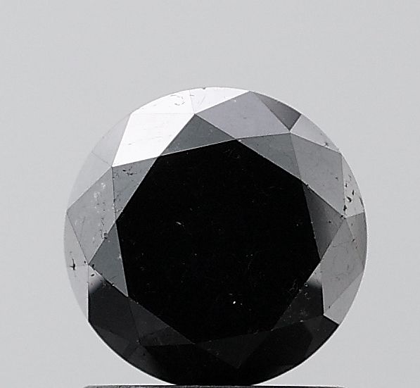 1.79 Carat Round Diamond Black VS2