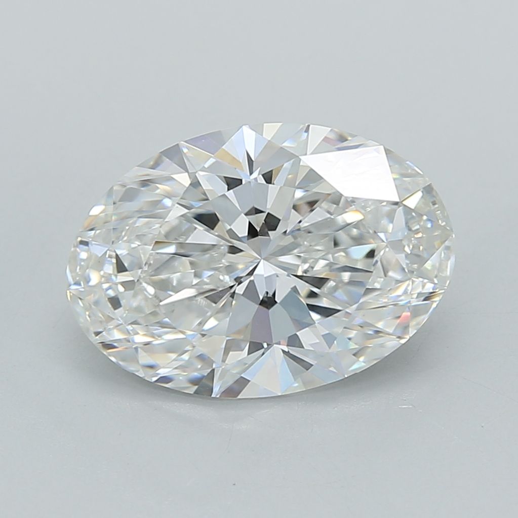 3.04 ct. oval Lab Grown Diamond front image