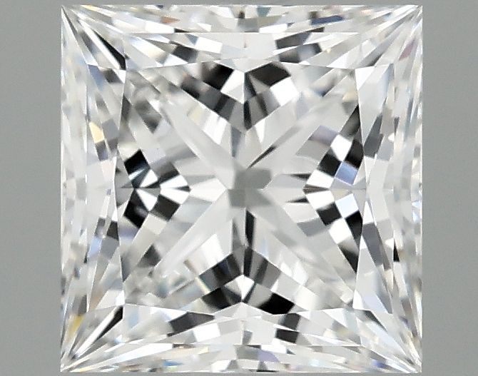 2.09 ct. princess Lab Grown Diamond front image