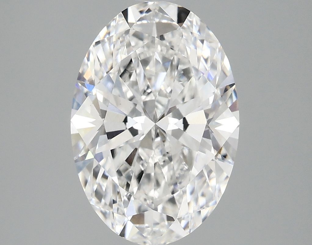 3.02 ct. oval Lab Grown Diamond front image