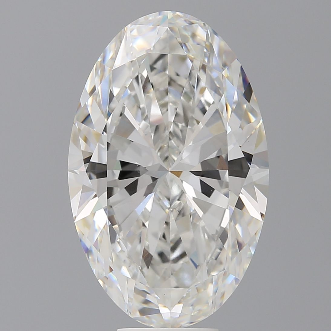 9.88 ct. oval Lab Grown Diamond front image