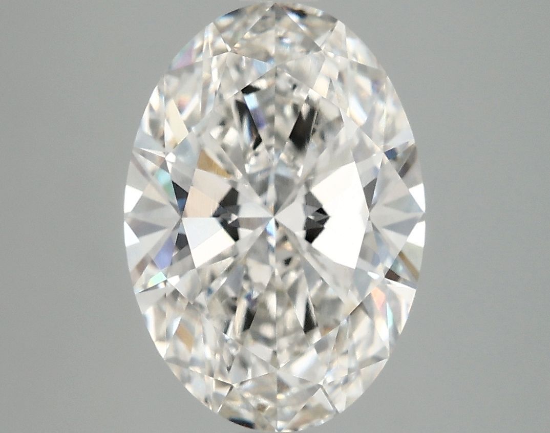 3.75 ct. oval Lab Grown Diamond front image
